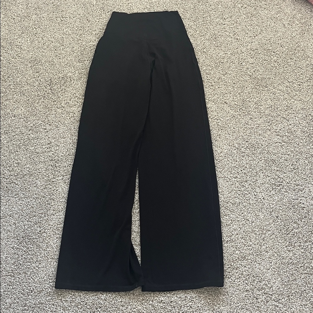 Aerie Offline Black Real Me Xtra High Waisted Trouser Size Small - Picture 4 of 4